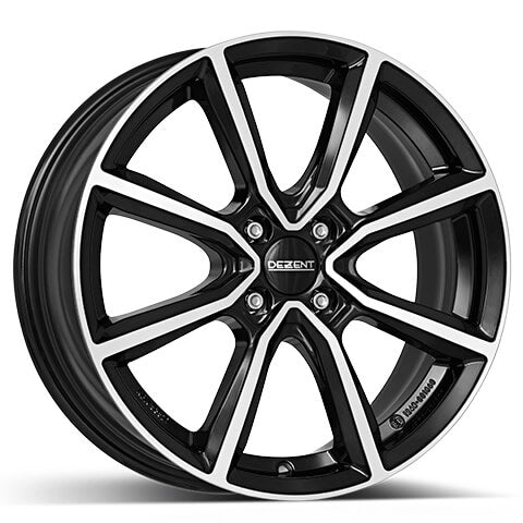 Dezent TN dark Black / Polished 5.5x14