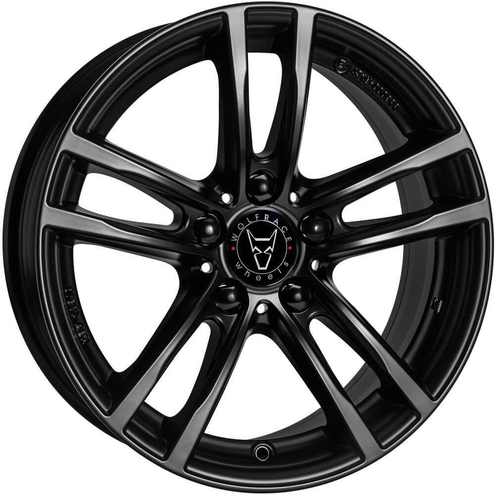 Wolfrace Eurosport TUV X10 Racing Black 8.0x19
