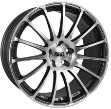 DRC - Rapide 9.5x19 (Gunmetal / Polished) (Offset 48.0) (Pcd 5x112)