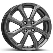 Dezent - KT graphite 6.0x15 (Graphite Matt) (Offset 46.0) (Pcd 4x100)