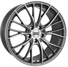 DRC - DAA 8.5x19 (Gunmetal / Polished) (Offset 35.0) (Pcd 5x112)