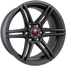 Tomahawk - Navajo 9.0x20 (Matt Black) (Offset 20.0) (Pcd 6x139.7)