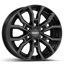 Dezent - KC black 7.5x19 (Black) (Offset 30.0) (Pcd 6x139.7)