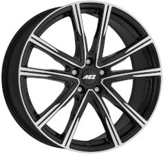 AEZ - Montreal dark 7.5x19 (Black / Polished) (Offset 42.0) (Pcd 5x108)