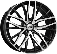 AEZ - Panama Dark 8.5x19 (Gunmetal / Polished) (Offset 56.0) (Pcd 5x108)