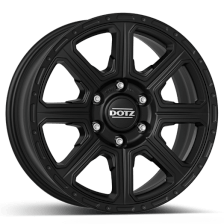 Dotz - Kalahari black 8.0x18 (Matt Black) (Offset 34.0) (Pcd 6x139.7)