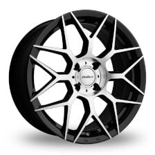 Calibre - Spa 7.5x17 (Black/ Polished) (Offset 35.0) (Pcd 4x108)