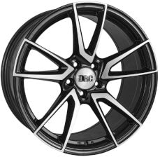 DRC - DLA 9.5x19 (Gloss Black / Polished) (Offset 48.0) (Pcd 5x112)