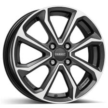 Dezent - KT dark 6.0x15 (Gunmetal / Polished) (Offset 46.0) (Pcd 4x100)