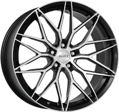 Dotz - Suzuka Dark 10.0x20 (Black / Polished) (Offset 40.0) (Pcd 5x112)