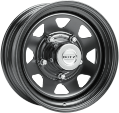 Dotz - Dakar 7.0x16 (Black) (Offset 26.0) (Pcd 5x114.3)