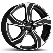 Dezent - KB dark 7.5x18 (Black / Polished) (Offset 49.0) (Pcd 5x108)