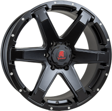 Tomahawk - Chinook 9.0x20 (Matt Black) (Offset 18.0) (Pcd 6x139)