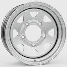 Dotz - Pharao 6.0x15 (Silver) (Offset 45.0) (Pcd 5x139.7)
