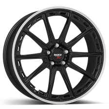 Dotz - Sonoma dark 10.5x21 (Black / Polished Lip) (Offset 19.0) (Pcd 5x112)