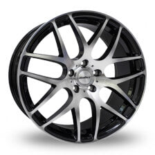 Calibre - Exile-R 8.0x18 (Black /polished) (Offset 45.0) (Pcd 5x114.3)