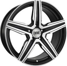 DRC - DMV 8.0x18 (Gloss Black / Polished) (Offset 45.0) (Pcd 5x112)