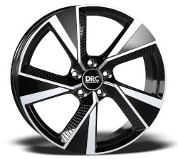DRC - Blade 8.5x19 (Gloss Black / Polished) (Offset 45.0) (Pcd 5x112)