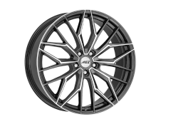AEZ - Porto dark 9.0x21 (Gunmetal / Polished) (Offset 48.0) (Pcd 5x108)