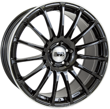 DRC - Rapide 9.5x19 (Gloss Black / Polished Lip) (Offset 35.0) (Pcd 5x112)