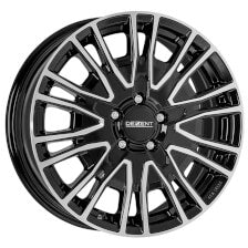Dezent - KE dark 6.5x16 (Black / Polished) (Offset 60.0) (Pcd 5x160)